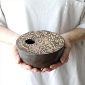 花瓶 花びん 陶器 花器 一輪挿し フラワーベ...の詳細画像5
