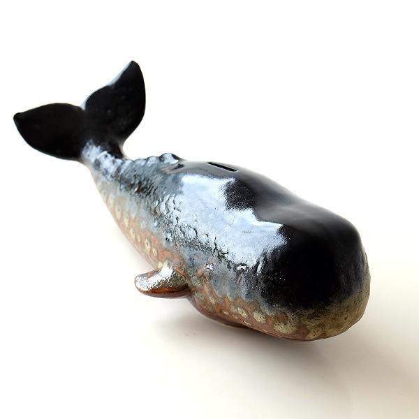 貯金箱 おしゃれ かわいい 陶器 くじら 可愛い インテリア オブジェ 置物 置き物 陶器のクジラの...