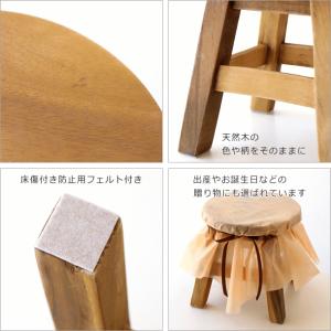 スツール 木製 子供 椅子 おしゃれ ミニスツ...の詳細画像3