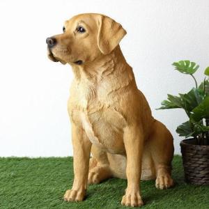 犬 置物 本物そっくり ゴールデンレトリバー のんびり 大型 オブジェ