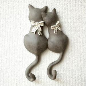 壁掛けフック ウォールフック 猫雑貨 ネコ ねこ 壁掛け