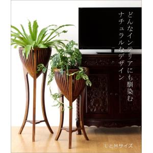 花台 木製 フラワースタンド 玄関 室内 おし...の詳細画像4