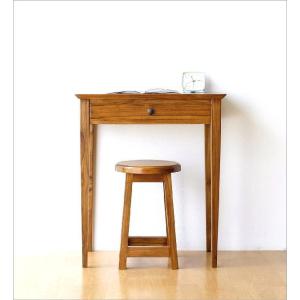 デスク 机 木製 おしゃれ 幅60 パソコンデ...の詳細画像1