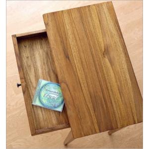 デスク 机 木製 おしゃれ 幅60 パソコンデ...の詳細画像3