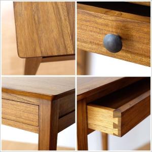 デスク 机 木製 おしゃれ 幅60 パソコンデ...の詳細画像4