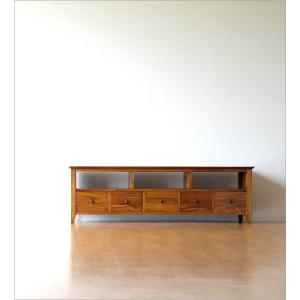 テレビ台 スリム ローボード 150cm幅 テ...の詳細画像1