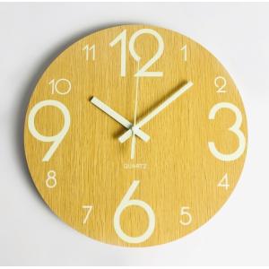 【在庫処分セール】 壁掛け時計 夜光 静音 シ...の詳細画像1