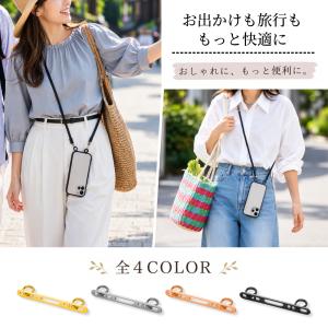 ストラップ ステンレス ホルダー スマホ ネッ...の詳細画像1