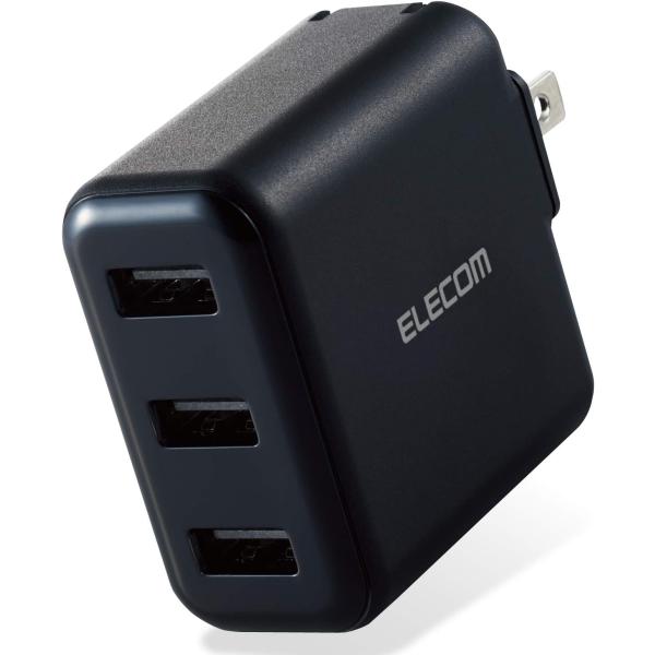 充電器 USB コンセント AC充電器 タイプA 3個 iPhone13 Android/タブレット...