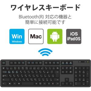 キーボード Bluetooth フルキーボード...の詳細画像2