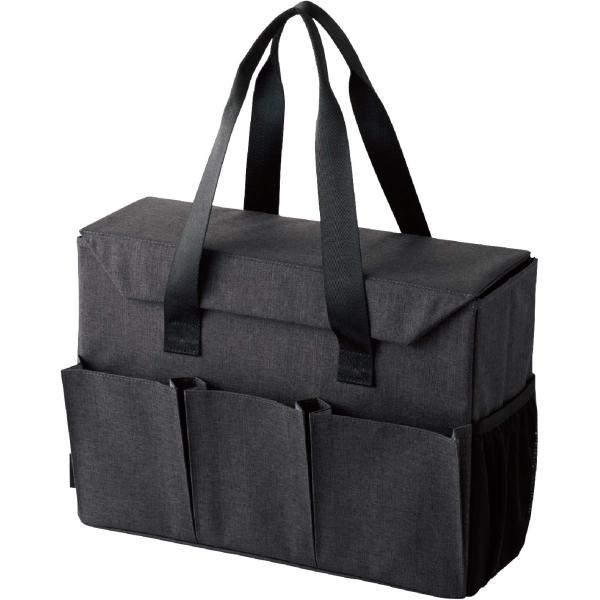 エレコム キャリングバッグ ボックストートバッグ ブラック BM-OBBT01BK