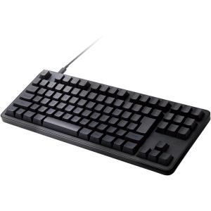 エレコム メカニカルキーボードLeggero TK-MC50UKPBK 静音有線 有線メカニカルフルキーボード | エレコムダイレクトショップ