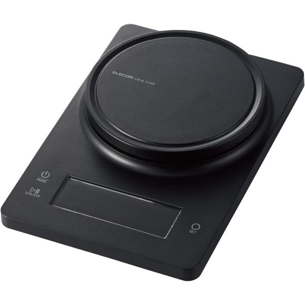 エレコム ドリップスケール コーヒー専用タイマー機能搭載 計量+タイマー計測同時表示 最大2kg 最...