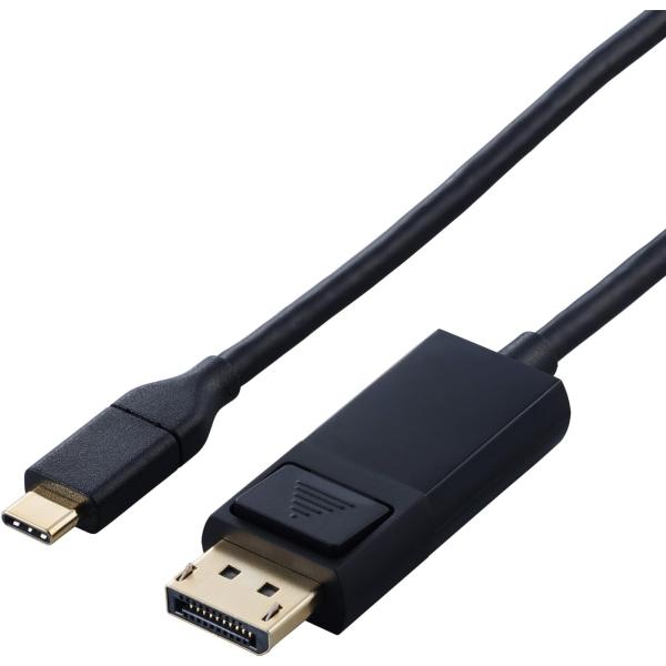 エレコム USB Type-C 変換ケーブル 2m Type-C to DisplayPort 4K...