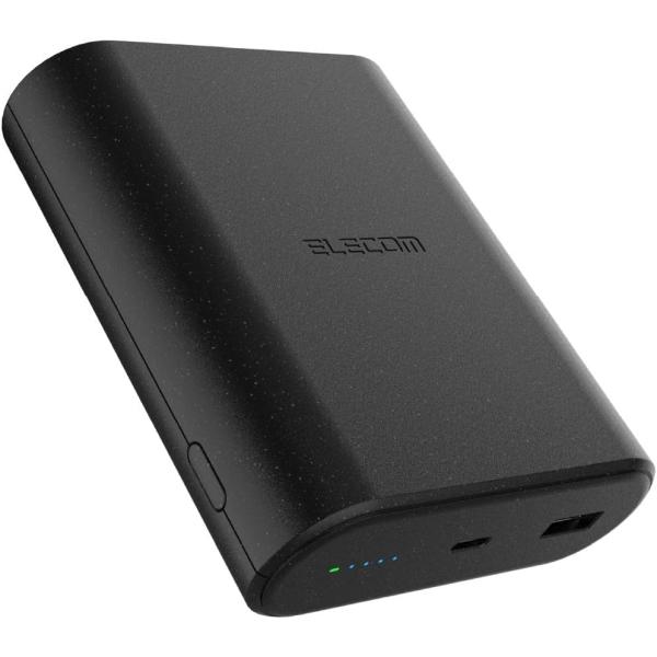 エレコム モバイルバッテリー 9000mAh 45W ナトリウムイオン電池 USB PD対応 2ポー...