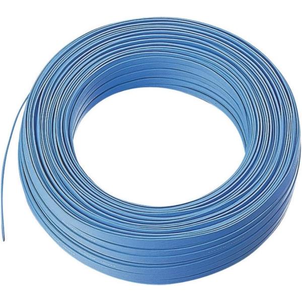 エレコム LANケーブル 100m 自作用 スーパーフラット ブルー LD-CTFS/BU100