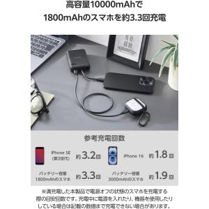 エレコム モバイルバッテリー リチウムイオン電...の詳細画像3