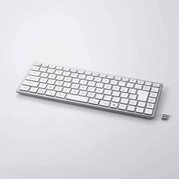 エレコム キーボード USB無線 Bluetooth 薄型 ミニキーボード Precisionist...
