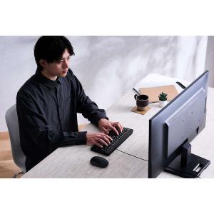エレコム 有線 静音 ミニキーボード メンブレ...の詳細画像5