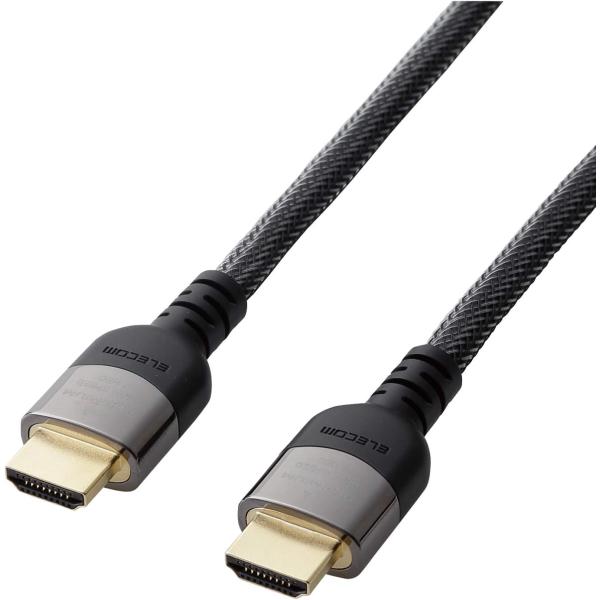 エレコム HDMI ケーブル 2m プレミアム 4K 2K (60P) UltraHD 3DフルHD...