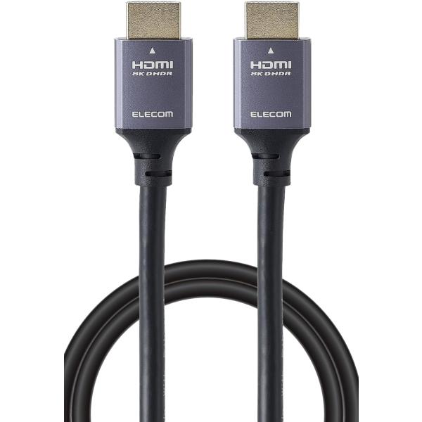 エレコム HDMI ケーブル 2m ウルトラハイスピード 8K/60Hz HDMI2.1 HEC/e...