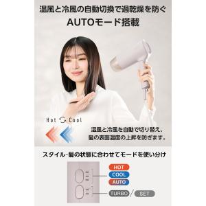 テスコム ドライヤー プロテクトイオン コンパ...の詳細画像4