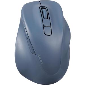 エレコム マウス ワイヤレスマウス EX-G Bluetooth 静音 Mサイズ 5ボタン マルチペアリング 「AskDoctors評価サービス」認証 抗菌 ブルー M-XGM30BBSKBU