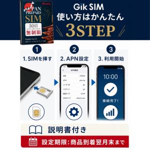 プリペイドsim ドコモ 無制限 30日 do...の詳細画像5