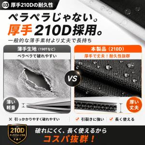 バイクカバー 厚手 原付 125cc 自転車カ...の詳細画像2