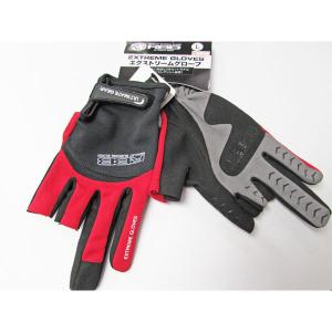 【中古品※タグ付き】リバレイ　RBBエクストリュームグローブ3C 8815　コンビ/レッド　サイズ：L　ネコポス対応商品