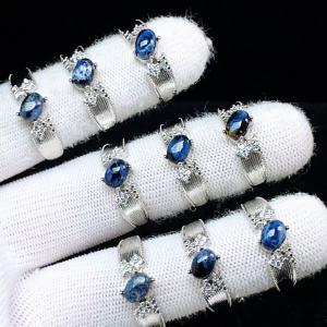 PROME 天然石 特別仕様品・限定品・再入荷不可・ピータサイト・白銅指輪・フリーサイズ・P10127