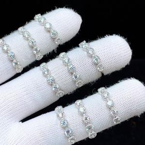 PROME 天然石 特別仕様品・限定品・再入荷不可・モアサナイト・白銅指輪・フリーサイズ・P10358