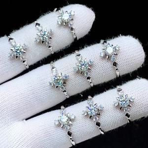 PROME 天然石 特別仕様品・限定品・再入荷不可・モアサナイト・白銅指輪・フリーサイズ・P10362