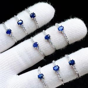 PROME 天然石 特別仕様品・限定品・再入荷不可・サファイア・白銅指輪・フリーサイズ・P10595