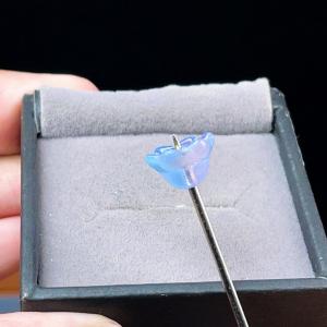 PROME 瑠璃 ガラス 桜 貫通孔 NO.P...の詳細画像4