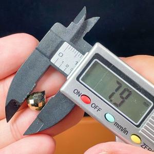 PROME 瑠璃 ガラス しずく 貫通孔 NO...の詳細画像3