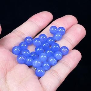 PROME 瑠璃 ガラス 貫通孔 粒売り NO.P2260