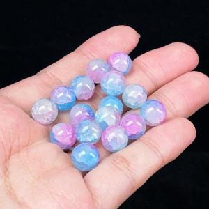 PROME 瑠璃 ガラス 貫通孔 粒売り NO.P2268