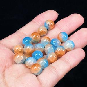 PROME 瑠璃 ガラス 貫通孔 粒売り NO.P2271