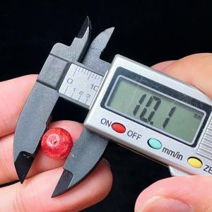 PROME 瑠璃 ガラス 貫通孔 粒売り NO...の詳細画像1