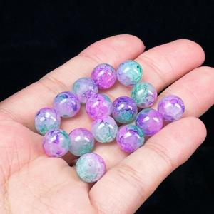 PROME 瑠璃 ガラス 貫通孔 粒売り NO.P2282