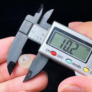 PROME 瑠璃 ガラス 貫通孔 粒売り NO...の詳細画像1