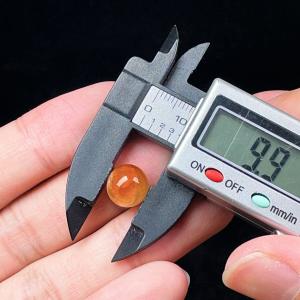 PROME 瑠璃 ガラス 貫通孔 粒売り NO...の詳細画像1