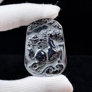 身に着ける御神体 龍宮舎利石 14-15x19-19.5mm 仏眼 バングル 1個売り 