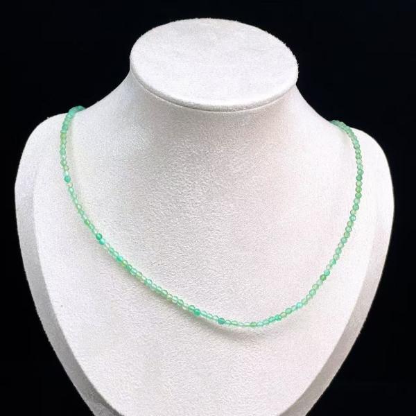 PROME 天然石・高品質・カルセドニー・多用途アクセサリー・ネックレス・ブレスレット・アンクレット...