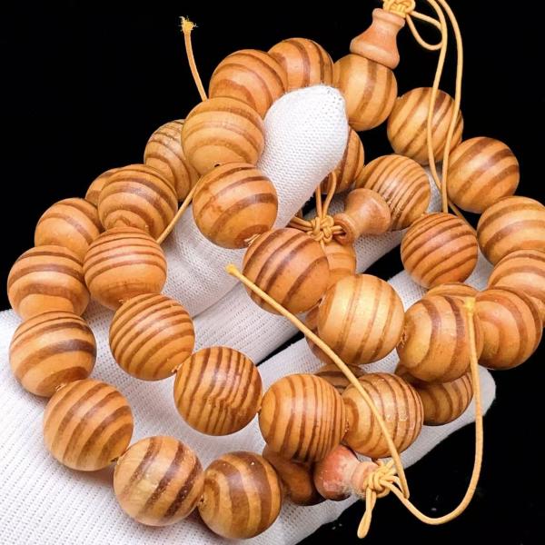 PROME 龍血樹・血竜木・ラジュカユ・帝王木・ドラゴンブラッドウッド・15mm・ブレスレット 【当...