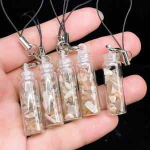 PROME 天然石・ブラックサンストーン・カナダ産・40x10mm NO.P6045