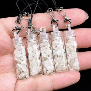 PROME 天然石・ホワイトムーンストーン・ スリランカ産・40x10mm NO.P6048