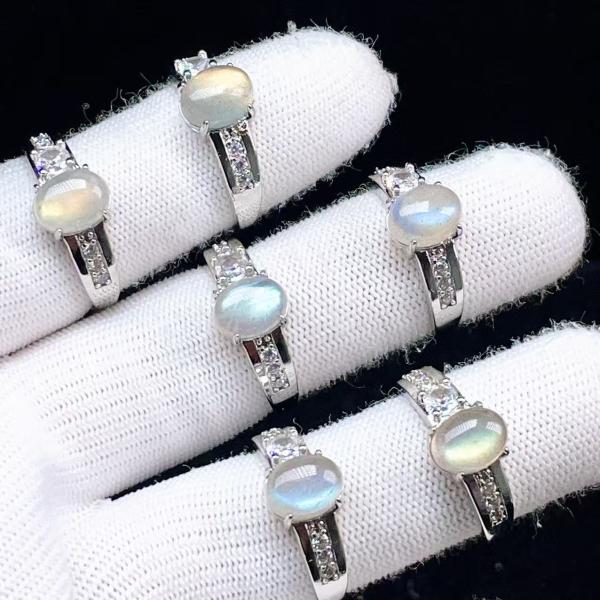 PROME 天然石・特別仕様品・限定品・再入荷不可・ラブラドライト・白銅（キュプロニッケル）製・指輪...