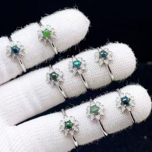 ブラックフォッシルコーラル （化石珊瑚）約24×12×5mm ・クレイジー